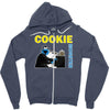 cookie monster Zipper Hoodie