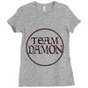 team damon salvatore Ladies Fitted T-Shirt