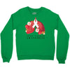 lung cancer awaneress Crewneck Sweatshirt