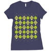 reduce, reuse, reargyle Ladies Fitted T-Shirt