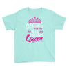 Celebrating With the 4th Birthday Queen Youth Tee