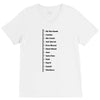 Beard Growth Scale V-Neck Tee