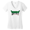 shot first jk Women's V-Neck T-Shirt