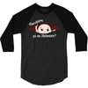 December Peeking Out Baby Boy in Spanish 3/4 Sleeve Shirt