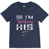 I Stole His Heart V-Neck Tee