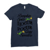 pumpkin spice hocus pocus and cozy sweaters Ladies Fitted T-Shirt