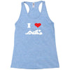 i love sex Racerback Tank