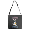 Bunny Happy Easter Adjustable Strap Totes