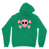 fummy pink skull long sleeve Unisex Hoodie