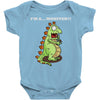oh no monster Baby Onesie
