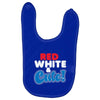 red white and cute Baby Bibs