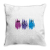 Colorful Cats Throw Pillow