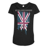 we shall never surrender Maternity Scoop Neck T-shirt