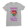 birthday troll daddy Ladies Fitted T-Shirt