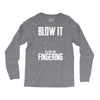 alien blow it fingering Long Sleeve Shirts