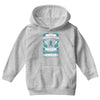 Never Underestimate the Strength of a Ovarian Cancer Warrior Youth Hoodie