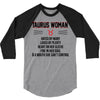 Taurus Woman 3/4 Sleeve Shirt