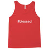 hashtag blessed Tank Top