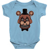 nightmare fred Baby Onesie