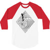 surf nose 3/4 Sleeve Shirt