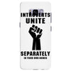 introverts unite separately in your own homes black Samsung Galaxy S8 Plus
