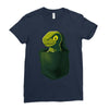 pocket raptor Ladies Fitted T-Shirt