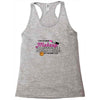 makeup to basketball Racerback Tank