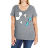 Creating a Little Disney Magic Character Baby Boy Ladies Curvy T-Shirt
