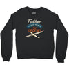 father the pilot the myth the legend Crewneck Sweatshirt