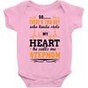There's This Boy Who Stole My Heart He Calls Me Stepmom Baby Bodysuit