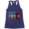 rock, paper, dragon Racerback Tank
