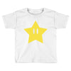 super mario power star Toddler T-shirt