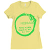 aurora total eclipse Ladies Fitted T-Shirt