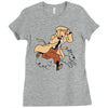 tintin Ladies Fitted T-Shirt