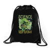 science needs your brain Drawstring Bags