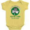 silver shamrock Baby Onesie