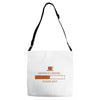 caffeine loading pleace wait Adjustable Strap Totes