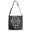 bad dreamcatcher Adjustable Strap Totes