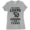 The Fishing Legend Reeling Them In For 50 Years Ladies Fitted T-Shirt