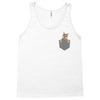 Cat Pocket Tank Top