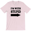 im with stupid t shirt t shirt funny t shirt cool tshirt funny shirt t T-Shirt