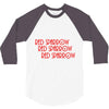 Red Sparrow 3/4 Sleeve Shirt