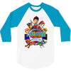 paw patrol birthday boy auntie 3/4 Sleeve Shirt
