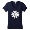 he loves me he loves me not Women's V-Neck T-Shirt