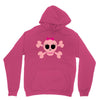 fummy pink skull long sleeve Unisex Hoodie