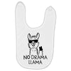 no drama llama Baby Bibs