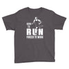 born to run forced to work Youth Tee