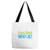 every body walk Tote Bags