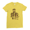 the evolution of groot Ladies Fitted T-Shirt