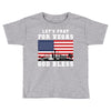 Lets Pray For Vegas, God Bless Toddler T-shirt